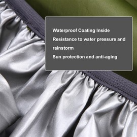 Rain Cover for Backpack Rain Cover Backpack Waterproof Backpack Rain Cover Rain Cover Backpack Reflective Cover for Rain Backpack with Carabiners Waterproof Outdoor Backpack Rain Cover, silver