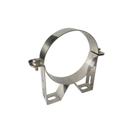 H&M New Line Stainless Steel Chimney Chimney Item Accessory Wall Bracket Spacer 50 mm Distance for Diameter 120 mm Inner Diameter with 25 mm Insulation 0.5 mm Material Thickness