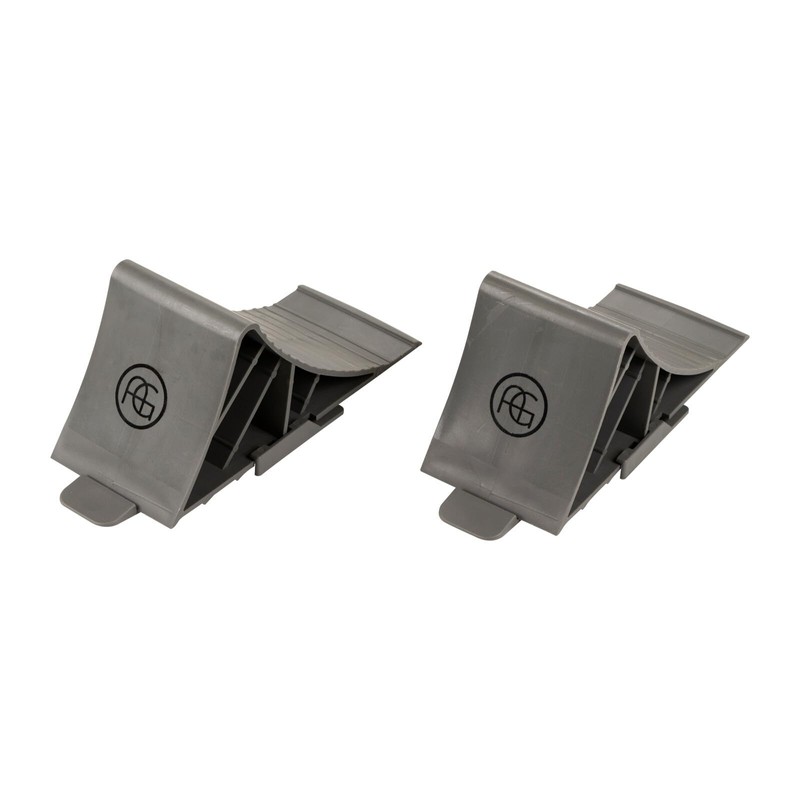 AG Automotive 2 x wheel chocks car wedges brake wedges