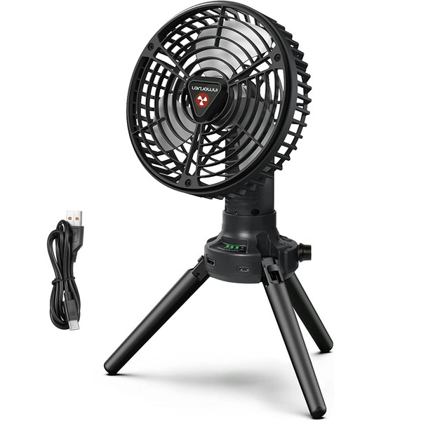 Edge by Body Code Foldable Camping Fan with Emergency Power