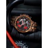 XIRUVE Wooden Quartz Watch for Men Date Chronograph with Gift