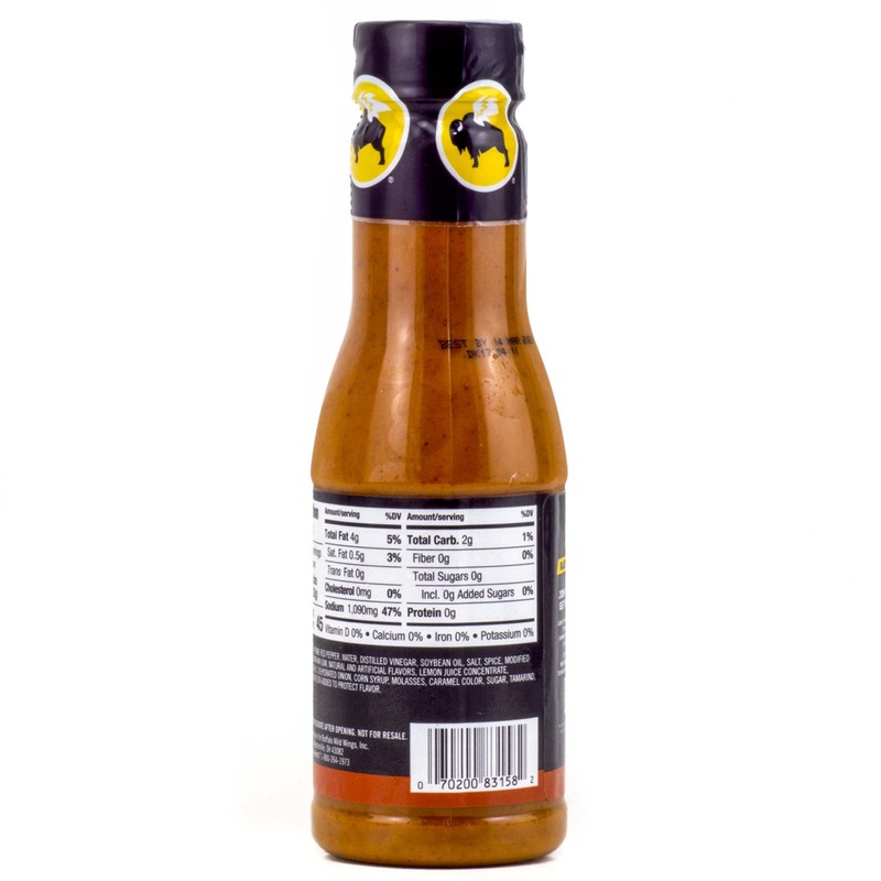 Buffalo Wild Wings sauce "Hot" 12 ounce bottle