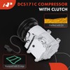 A-Premium A/C Compressor with Clutch Compatible with Kia Rio 1.6L