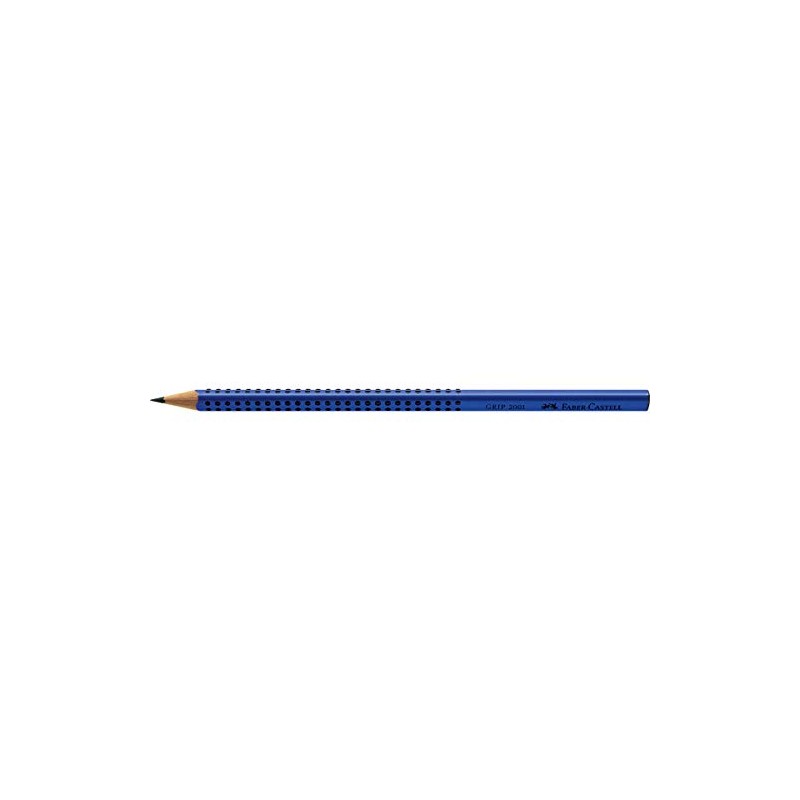 Faber-Castell Grip 2001 Pencils Economy Pack of 6 (Blue B)
