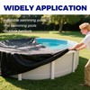 PatiencET 71 in Dog Pool Cover, Round Foldable Pet Bath