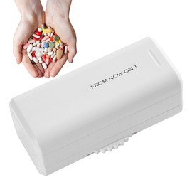 Splitter for Tiny Pills - Pill Cutter Tablets Splitter Storage Cases | Precise Cuts Multifunctional Supplement Medication Carrier for Compact Use Purse Pocket