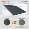 Dulepax RV Awning Shade Screen with Zipper 8'X13'3'' -Second Generation