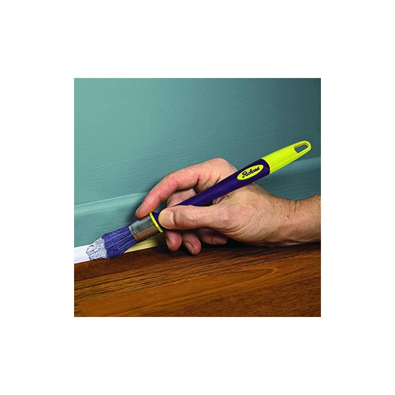 Richard 13421 Elegance Trim Brush with Soft Grip Handle, 7/8"