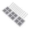 12Pcs Screen Window Clips Home Windows Mounting Buckle for Fly
