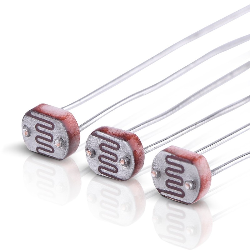 EBOOT 30 Pieces Photoresistor Photo Light Sensitive Resistor Light Dependent