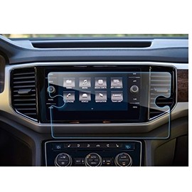 MBSIX Tempered Glass Screen Protector Compatible with 2018-2020 Volkswagen Atlas 8 Inch Touch Screen,HD Clear,Scratch-Resistant,Anti Glare,Protecting Volkswagen 8 Inch Screen