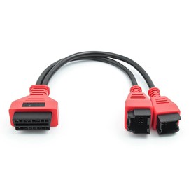 OBD2 Adapter SGW Cable for Dodge Ram Jeep Fiat FCA Chrysler 12+8 Adapter Cable Connector Bypass Gateway Protocol Programming Compatible with DS808 Test DS808 MS905 MS906 MS906BT MS906S MS908 MS908S
