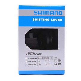 Shimano Alivio SL-M3100 Alivio Shift Lever, 9-Speed, Band on, Right Hand,Black