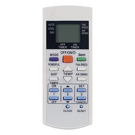 New A75C3299 Replaced Remote Control A75C3299 Universal Air Conditioner Remote Control Replacement fit for PANASONIC A/C Air Conditioner A75C2632 A75C2656 A75C2600 A75C2602 A75C2606 Remote Controller