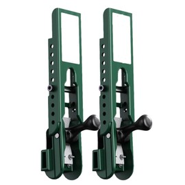Jiawu 2 Pack Siding Installation Tools, Siding Mounting Kit for Use with 5/16-Inch Fiber Cement Sidings, Lap Tools Gauges with Adjustable Reveals, 1/4 Inch Increments, Green