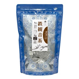 Taiwan Tea Iron Guanyin Tea Bag, 0.2 oz (5 g) x 120P, Cold Brew, Chinese Tea, Oolong Tea, Oolong Tea, Tokyo Tea Trading