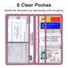 Valardoh Premium Car Registration and Insurance Card Holder, Car Document