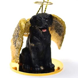 Conversation Concepts Black Labrador Retriever Dog Angel