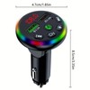 FM Transmitter BT, Dual USB Phone Charger with Bluetooth, Handsfree
