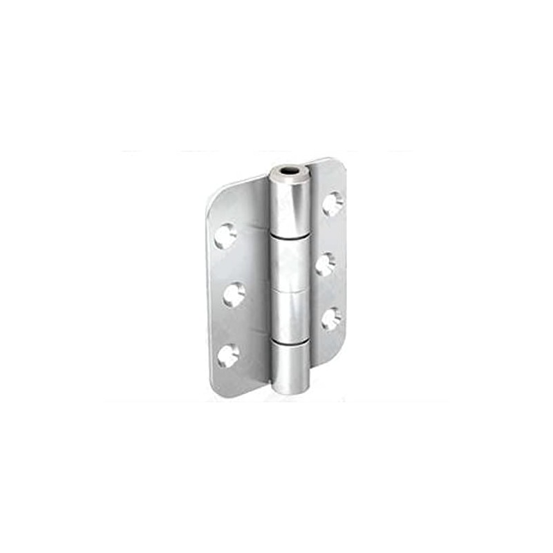 MANTION SA FFA10005 1510P Flat Hinge-Heavy Sectional Doors-Zinc Plated Steel-Screw-On-1510P