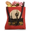Southwest Desert Cactus Tote Bag