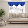 OYRING Klein - Cenefas de cortina opacas para ventanas, cenefas