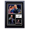 Stunning Quality Phil Taylor Signed/Autographed Print. Darts. (A4 Framed 34cm