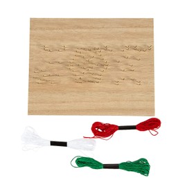 Fun Express Christmas Joy String Art Craft - Craft Kits - 1 Piece