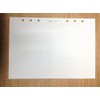 Noritsu A5-458 Binding Index Personal Organizer, Refill, Square Notes, Pack