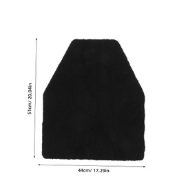 SEWACC Men Urinal Mat Absorbent Toilet Floor Mat for Bathrooms Non Skid Urinal Pad for Commercial Restrooms Reusable Washable Convenient Protection for Men Toilets