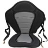MotorToGo Compatible AquRa Kayak Seat,Adjustable Backrest Memory Cushion Kayak Canoe