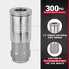 Milton S-1815 1/2" FNPT G Style Coupler