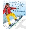 Christmas Card Godson - 8 x 6 inches - Regal