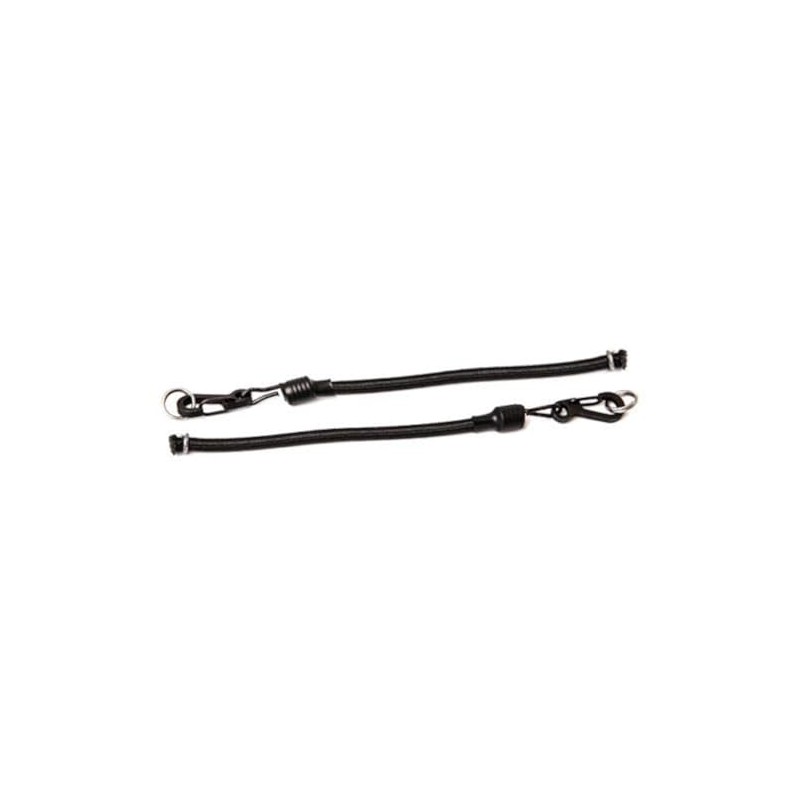 Deluxe NVG Bungees for Tactical Helmets (Black)