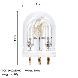 GODOX 150W Modeling Lamp Bulb,Compatible for MS200, MS300, SK400, SK40II, DP400II, DP400III, DP600II, DP600III, QT400II QT400III, QT600II, QT600III (AD600B/AD600M/AD600BM)