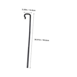 SAFIGLE Wooden Walking Cane for Men Blind Cane Fashionable Prop Costume Accessory