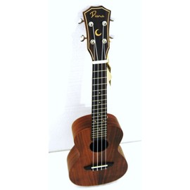 Concert 24" Ukulele, Koa Wood. Aquia Strings