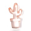 Small Simple Flower Pot Cactus Copper Cookie Cutter