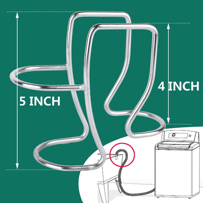 Adjustable Washing Machine Washer Drain Hose Holder Hook, Laundry Tub