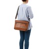 Mustache JTZ-4156 Men's Shoulder Bag, A4 Storage, Synthetic Leather