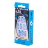 L.A. Colors Kit Nail Frill Neon Press On Uñas Artificiales