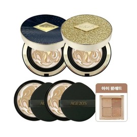 Age 20s Ampoule Cushion Pact Luxe Gold No. 21 main product (mixed) 2pcs+li / 에이지20s 앰플 쿠션 팩트 럭스 골드 21호 본품(혼합) 2개+리
