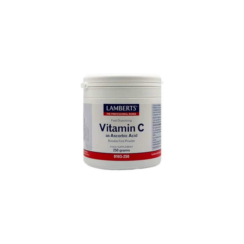 Lamberts Vitamin C Ascorbic Acid - 250g Powder