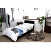 CAMEL PALMS 100% Cotton Futon Cover, Single, For Futons 39.4