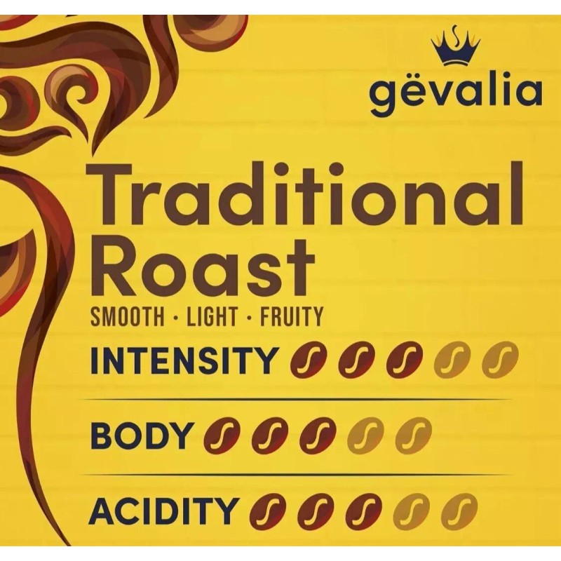 Unbranded (2 Pack) Gevalia Traditional Mild Ground Coffee, 12 Oz.