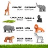 Learning Minds Set of 8 Jumbo Jungle Animal Figures -