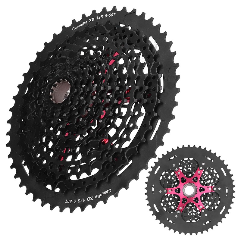 Bike Aluminium Alloy Flywheel 12 Speed 9‑50T Cassette Flywheel XD