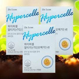 Better Haru Store partners Dr.Lin Hypercell Omega3 Alpha Hypercell RT Omega3 Effectiveness 30 capsules, 3 units / 닥터린 하이퍼셀오메가3 알파 하이퍼셀알티지오메가3 효능 30캡슐, 3개