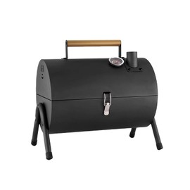 Kiahom Portable Charcoal Grill with Thermometer, Double-sided barbecue grill for a larger area,Charcoal Smoker for camping,picnics.charcoal grills