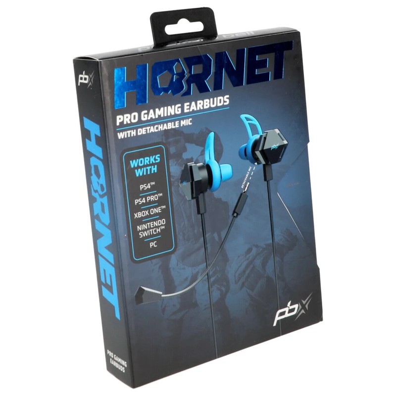 Packard Bell Pro Gaming Earbuds with Detachable Mic (Hornet-PBGH10